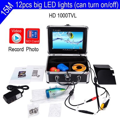 Full HD Defibition Underwater Fish Finder dengan DVR